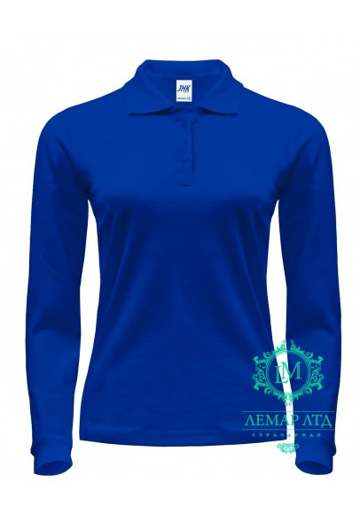 Футболка Поло жіноча з довгим рукавом JHK POLO REGULAR LADY LS